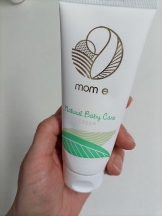 mom e 맘이 내추럴 베이비 케어 크림+바디오일 — 5점을 준 리뷰어가 2021년 1월 올린 사용 사진