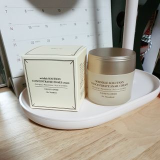 Dr.느루벗 느루벗 링클 솔루션 콘센트레이트 스네일 탄력 달팽이 크림 80g — 5점을 준 리뷰어가 2021년 3월 올린 사용 사진