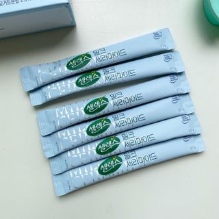 셀렉스스포츠 셀렉스 밀크세라마이드 저분자피쉬콜라겐 28포 X 1박스 — 5점을 준 리뷰어가 2021년 7월 올린 사용 사진