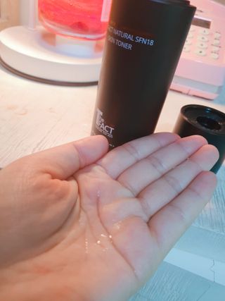 The Fact [5 IN 1] 더 팩트 내추럴 에스에프엔 에이틴 스킨토너 — 5점을 준 리뷰어가 2021년 5월 올린 사용 사진