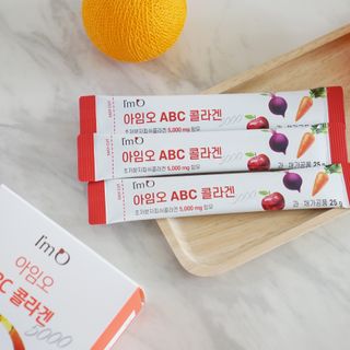 아임오 ABC 콜라겐 젤리 14포 — 5점을 준 리뷰어가 2022년 2월 올린 사용 사진