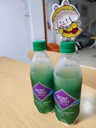 몽베스트 Montbest with Sparkling water Plain 20병 — 5점을 준 리뷰어가 2022년 9월 올린 사용 사진