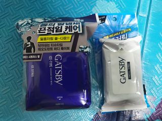 [갸스비] 땀, 유분의 불쾌함을 한 장으로 싹싹 훼이셜 페이퍼 15매 , 바디 페이퍼 30매 2종구성 — 5점을 준 리뷰어가 2021년 5월 올린 사용 사진