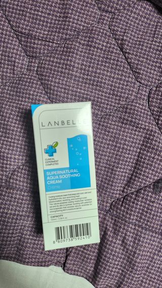 랑벨 수퍼내츄럴 아쿠아 수딩 크림 100ml — 5점을 준 리뷰어가 2023년 2월 올린 사용 사진