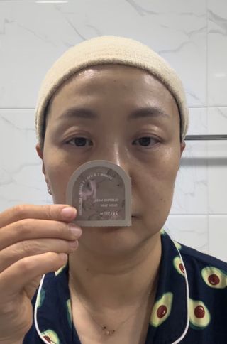 바노바기 코스메틱 바노바기 디엑스 마스크 — 5점을 준 리뷰어가 2024년 7월 올린 사용 사진