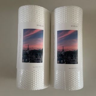 부직포나라 중금속유해물질ZERO 뜯어쓰는 주방 일회용수세미 60매 2매 — 5점을 준 리뷰어가 2022년 12월 올린 사용 사진