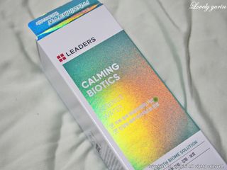 리더스코스메틱 리더스 카밍 바이오틱스 에센스 워터 — 5점을 준 리뷰어가 2022년 1월 올린 사용 사진