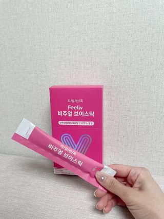 필리브 비주얼 브이스틱 — 5점을 준 리뷰어가 2021년 5월 올린 사용 사진