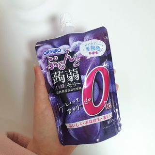 ORIHIRO 오리히로 곤약젤리 제로칼로리 130g 4종 4팩(맛별로 1팩씩) — 5점을 준 리뷰어가 2023년 1월 올린 사용 사진