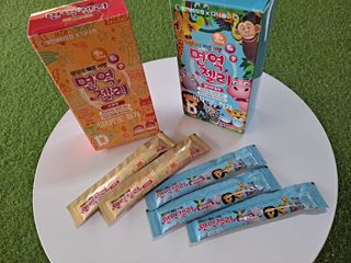 다나음 셀렌에 빠진 아연면역젤리 열대과일맛+사과맛 — 5점을 준 리뷰어가 2023년 4월 올린 사용 사진