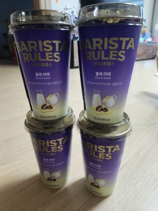 바리스타룰스 돌체 라떼 — 5점을 준 리뷰어가 2023년 4월 올린 사용 사진