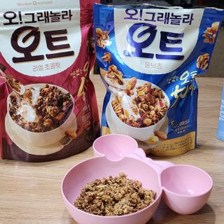 마켓오네이처 오!그래놀라 오트 — 5점을 준 리뷰어가 2024년 4월 올린 사용 사진