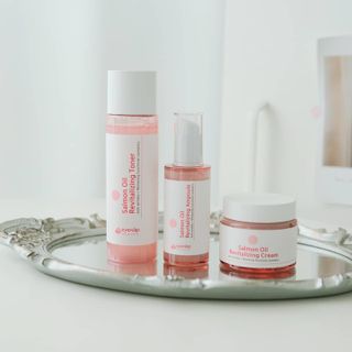 아이앤립 / EYENLIP 아이앤립 연어오일 리바이탈라이징 토너+앰플+크림 3종 세트 — 5점을 준 리뷰어가 2021년 7월 올린 사용 사진