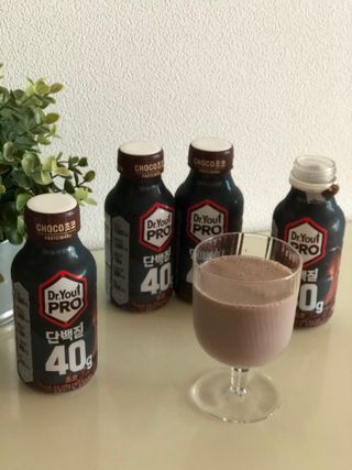 닥터유 프로 단백질 드링크 40g 초코 닥터유 프로 단백질드링크 40g 초코 — 5점을 준 리뷰어가 2024년 9월 올린 사용 사진