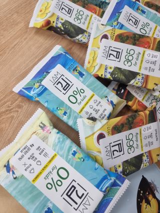 아이엠김  0 5봉, 365s 5봉, 365L1봉 — 5점을 준 리뷰어가 2021년 9월 올린 사용 사진