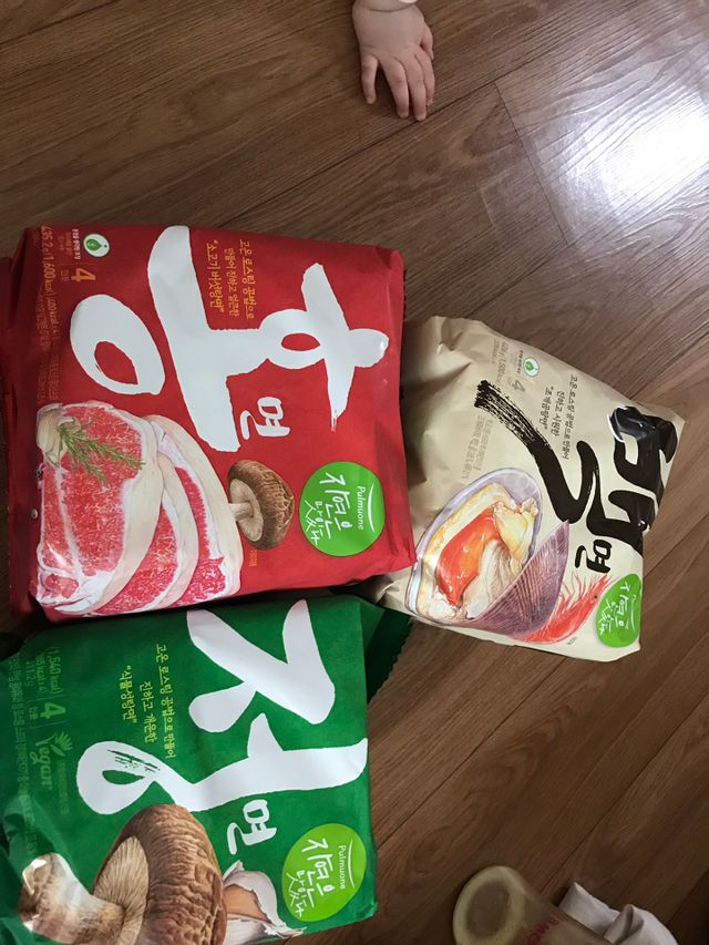 [풀무원] 자연은맛있다 정면, 백면, 홍면  세트 리뷰 사진