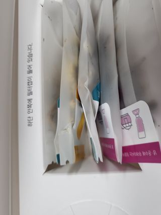 K-doraji K도라지  냉침 허브차 싸이티세트 (냉침용 캡차*2개  3종 리필차*5개) — 4점을 준 리뷰어가 2022년 7월 올린 사용 사진