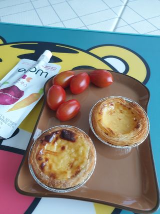디앙뜨 포르투갈 에그타르트 오리지널 맛+패션후르츠 맛 중 택1 — 5점을 준 리뷰어가 2021년 7월 올린 사용 사진
