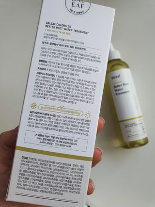 달리프 클로렐라 베러 루트 워터트리트먼트 200ml — 5점을 준 리뷰어가 2021년 1월 올린 사용 사진