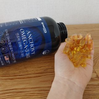 서울약사신협 Finepick_오메가365_1020mg x 365캡슐 — 4점을 준 리뷰어가 2021년 4월 올린 사용 사진