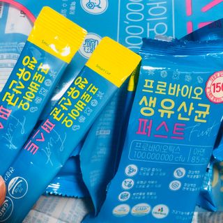 헬스업 핼스업 프로바이오 생유산균 퍼스트 — 5점을 준 리뷰어가 2021년 2월 올린 사용 사진