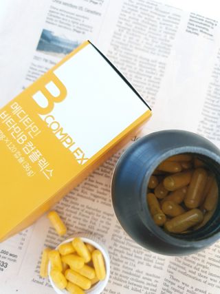 메디타민 비타민B 컴플렉스 — 5점을 준 리뷰어가 2021년 4월 올린 사용 사진