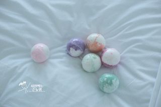 버블데이 배쓰밤 거품입욕제 버블바 6종 — 5점을 준 리뷰어가 2021년 9월 올린 사용 사진