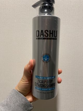 다슈코리아 다슈 데일리 두피 딥 클렌징 샴푸 500ml — 5점을 준 리뷰어가 2021년 3월 올린 사용 사진