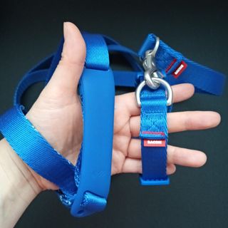 베이컨박스 [BACON] 고아웃클럽 이지그립 리드줄, 목줄 세트-BLUE — 4점을 준 리뷰어가 2021년 6월 올린 사용 사진