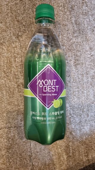 몽베스트 Montbest with Sparkling water Lime20병 — 5점을 준 리뷰어가 2023년 2월 올린 사용 사진