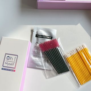 피비에스코리아 [오마이셀프] 셀프 속눈썹펌 키트 뷰러펌 파마 세트 — 4.5점을 준 리뷰어가 2021년 11월 올린 사용 사진