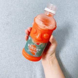 탐라원 제주의 맛, 몬딱주스 4종세트 - 한라봉몬딱주스, 천혜향몬딱주스, 청귤에이드, 당근몬딱주스 — 5점을 준 리뷰어가 2021년 8월 올린 사용 사진