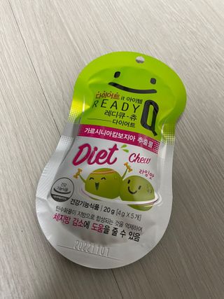 레디큐 다이어트 츄 젤리 가르시니아 5입 X 10팩 — 4.5점을 준 리뷰어가 2021년 1월 올린 사용 사진