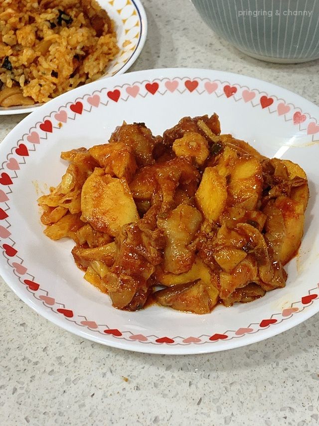 마니커 춘천식 닭갈비 [냉동 500g] 리뷰 사진