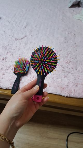 아이캔디 레인보우 볼륨S  브러쉬 미디엄 블랙 — 5점을 준 리뷰어가 2020년 12월 올린 사용 사진