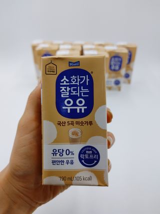 소화가 잘되는 우유 국산 5곡 미숫가루 — 4점을 준 리뷰어가 2021년 9월 올린 사용 사진