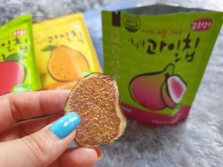 아비삭과일칩 5종 /딸기,사과,배,귤,무화과 5종 — 5점을 준 리뷰어가 2021년 4월 올린 사용 사진