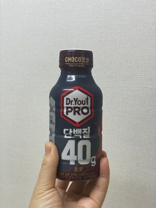 닥터유 프로 단백질 드링크 40g 초코 닥터유 프로 단백질드링크 40g 초코 — 5점을 준 리뷰어가 2024년 9월 올린 사용 사진