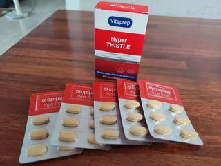 뉴트리션팩토리 비타프렙 하이퍼씨슬 밀크씨슬 900mg — 5점을 준 리뷰어가 2021년 7월 올린 사용 사진