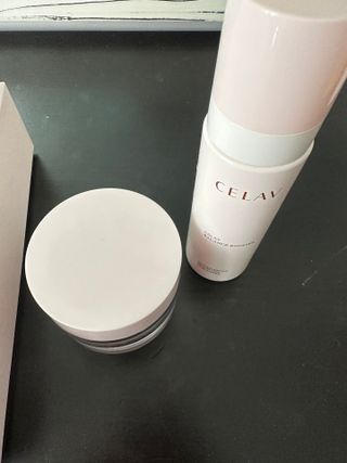 프리마인 바르기만 하면 철벽 스킨케어+24시간 마스크팩 효과. 셀라브 리제너레이팅 시스템 부스터+크림 세트 — 5점을 준 리뷰어가 2023년 7월 올린 사용 사진