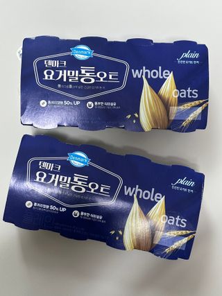 구매평★[2종 패키지]덴마크 요거밀 통오트 요거트(12,460원) — 5점을 준 리뷰어가 2025년 5월 올린 사용 사진