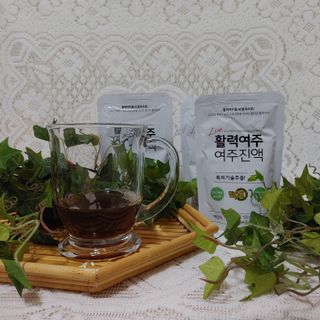 참유원 특허제조 활력 여주진액 여주즙 50포 — 5점을 준 리뷰어가 2022년 1월 올린 사용 사진