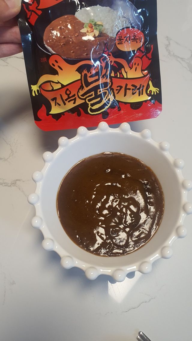 불타 지옥불카레 불지옥맛 180g x 3봉 리뷰 사진