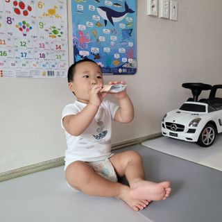 [몸엔용] 우리 아이 건강간식, 달콤한 녹용곤약젤리 디어팡 4종 — 5점을 준 리뷰어가 2021년 8월 올린 사용 사진