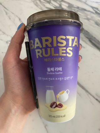 바리스타룰스 돌체 라떼 — 5점을 준 리뷰어가 2023년 4월 올린 사용 사진