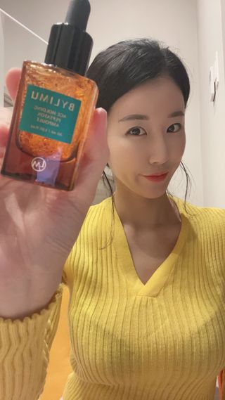 바이리뮤 에이지 홀딩 펩타톡스 앰플 — 5점을 준 리뷰어가 2021년 1월 올린 사용 사진