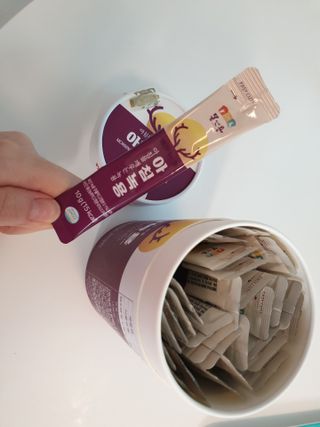 [몸엔용] 전국 이마트 런칭 신상, 아침을 깨우는 녹용 아침녹용 10g x 28포 — 5점을 준 리뷰어가 2021년 7월 올린 사용 사진