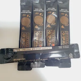 프리마인 자체 기업부설 연구소에서 찾아낸 건강한 수면의 비밀.  슬립토 플러스 30포 — 5점을 준 리뷰어가 2022년 4월 올린 사용 사진