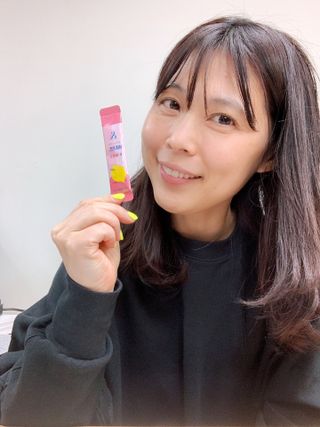 비타앤C 레몬맛, 망고맛 — 5점을 준 리뷰어가 2021년 4월 올린 사용 사진