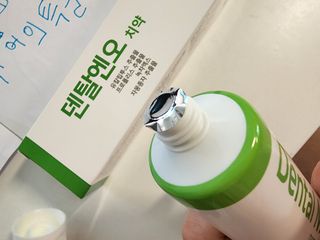 프리마인 유해균 뿐만 아니라 유익균까지 씻어내는 치약은 그만, 건강한 구강환경을 만드는 덴탈엔오 — 5점을 준 리뷰어가 2022년 9월 올린 사용 사진